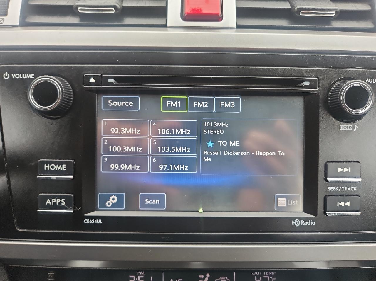 Subaru Legacy 4dr Sdn 2.5i PZEV 2015