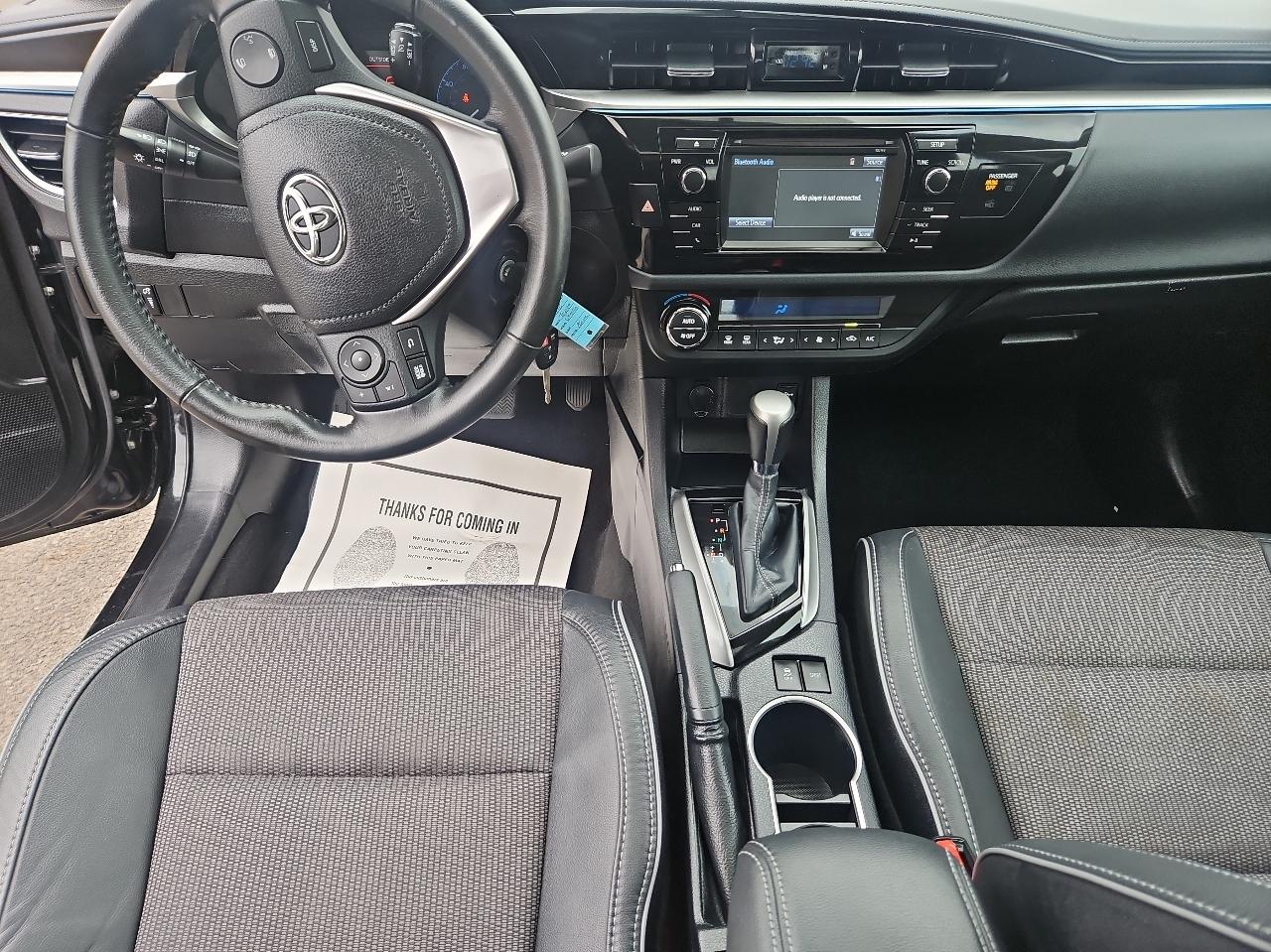 Toyota Corolla 4dr Sdn CVT S Plus (Natl) 2015