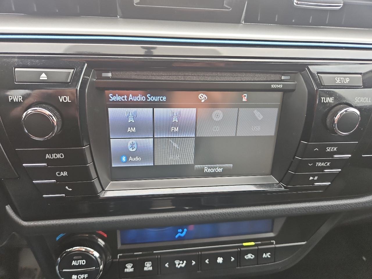 Toyota Corolla 4dr Sdn CVT S Plus (Natl) 2015