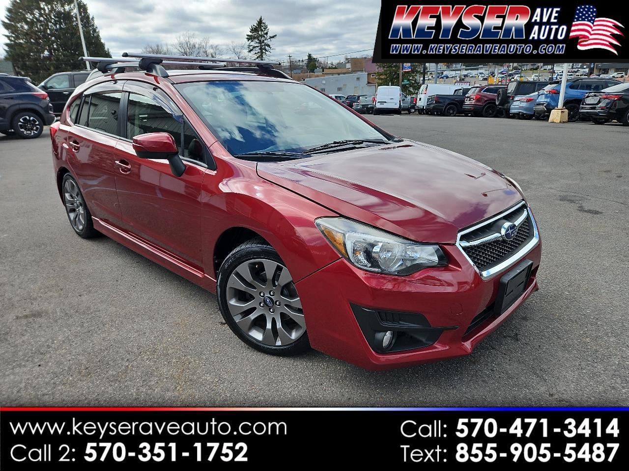 Subaru Impreza Wagon 5dr CVT 2.0i Sport Premium 2015