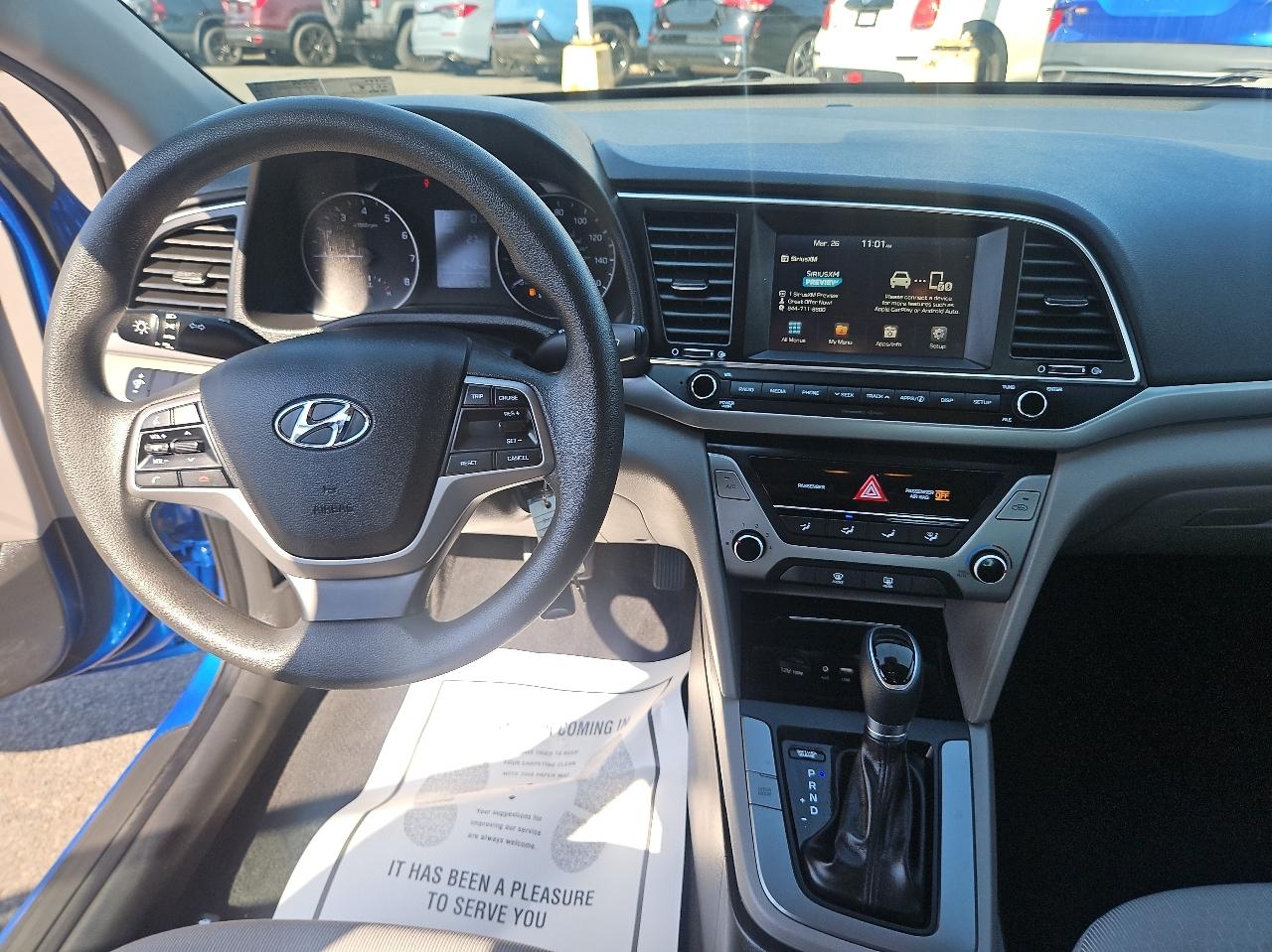 Hyundai Elantra SE 2.0L Auto PZEV (Ulsan) *Ltd Avail* 2017
