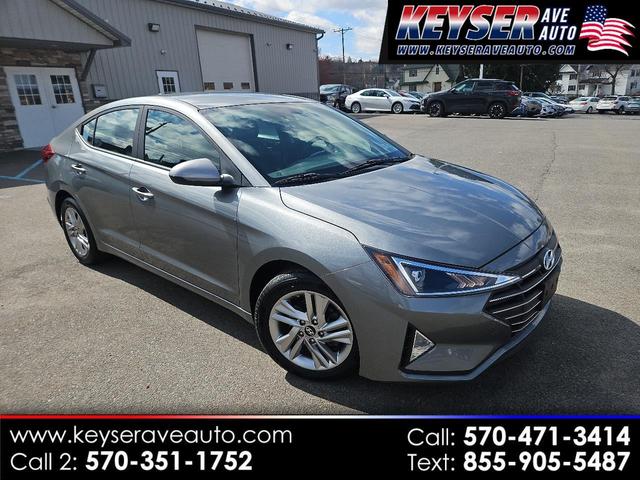 Black (Charcoal) 2019 Hyundai Elantra SEL FWD Sedan Front-Wheel Drive Automatic