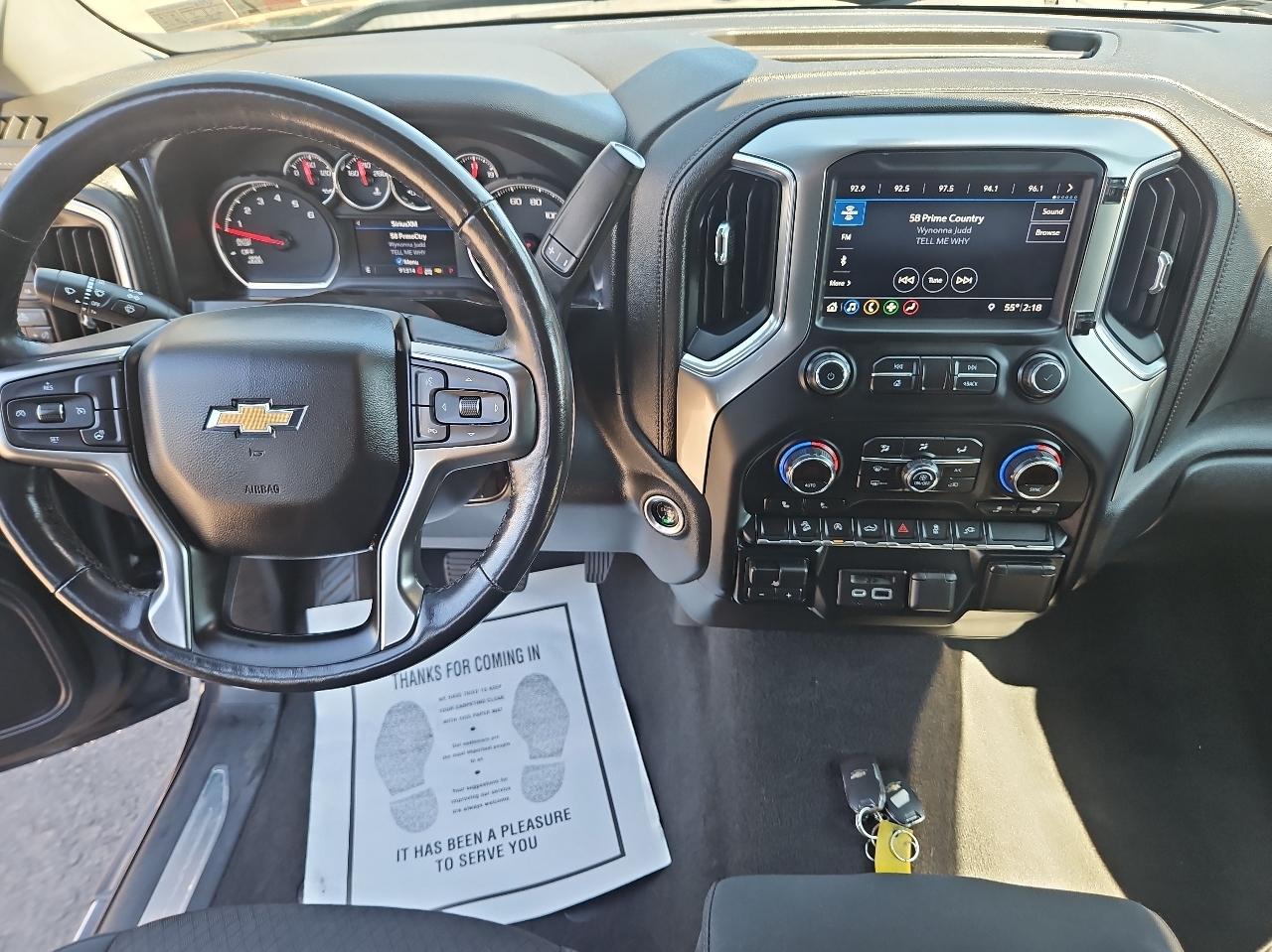 Chevrolet Silverado 1500 4WD Double Cab 147" LT 2019