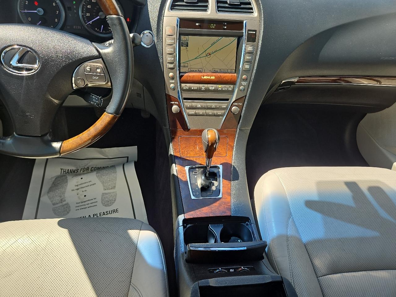 Lexus ES 350 4dr Sdn 2012