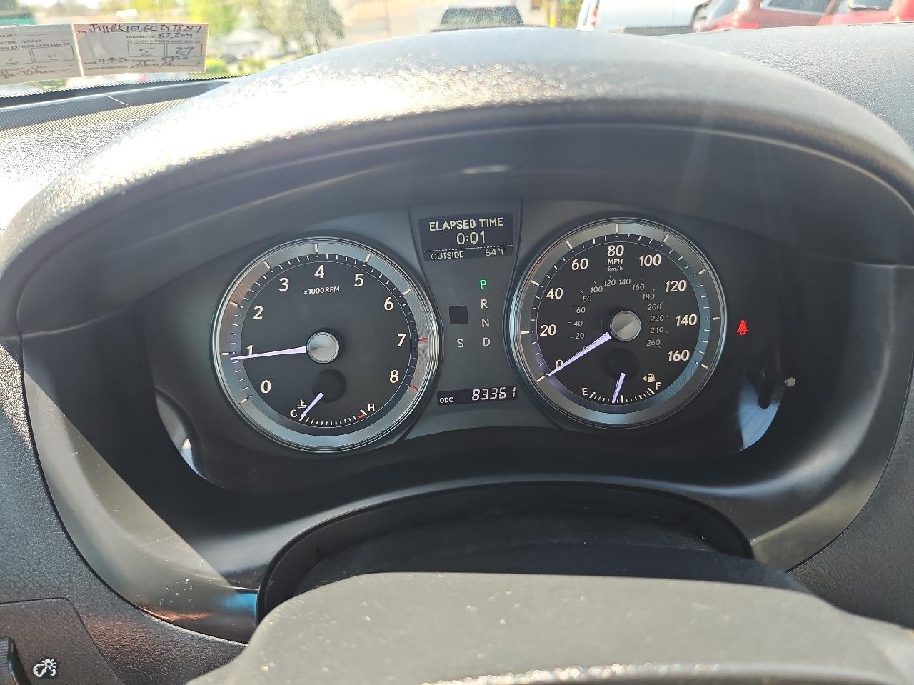 Lexus ES 350 4dr Sdn 2012