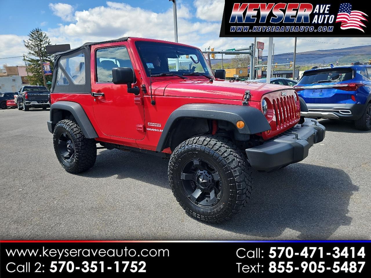 Jeep Wrangler 4WD 2dr Sport 2012