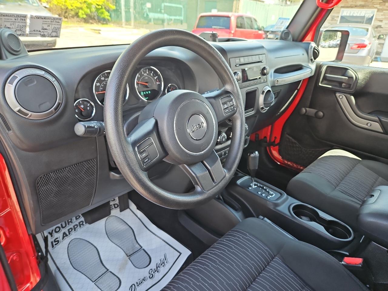 Jeep Wrangler 4WD 2dr Sport 2012