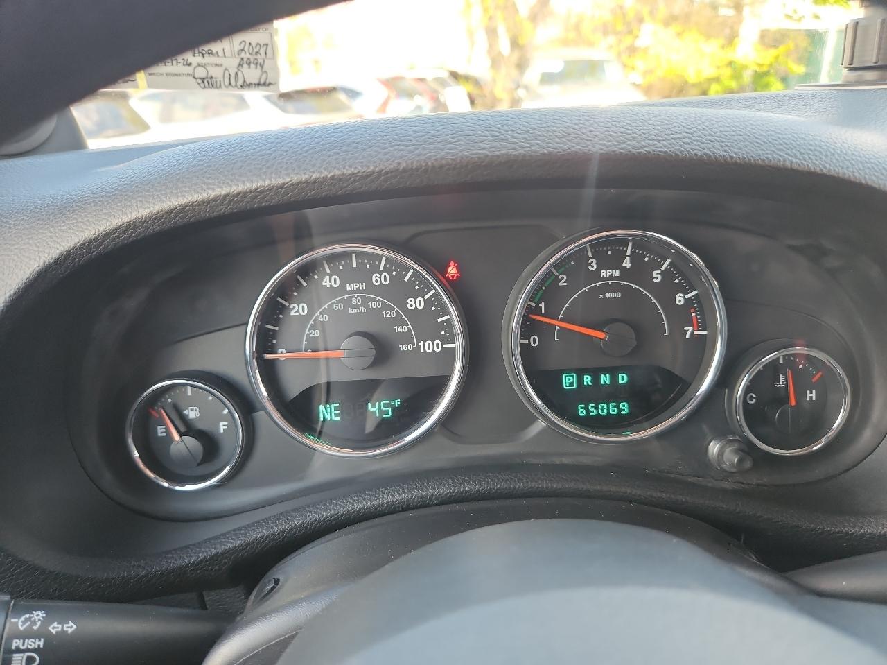 Jeep Wrangler 4WD 2dr Sport 2012