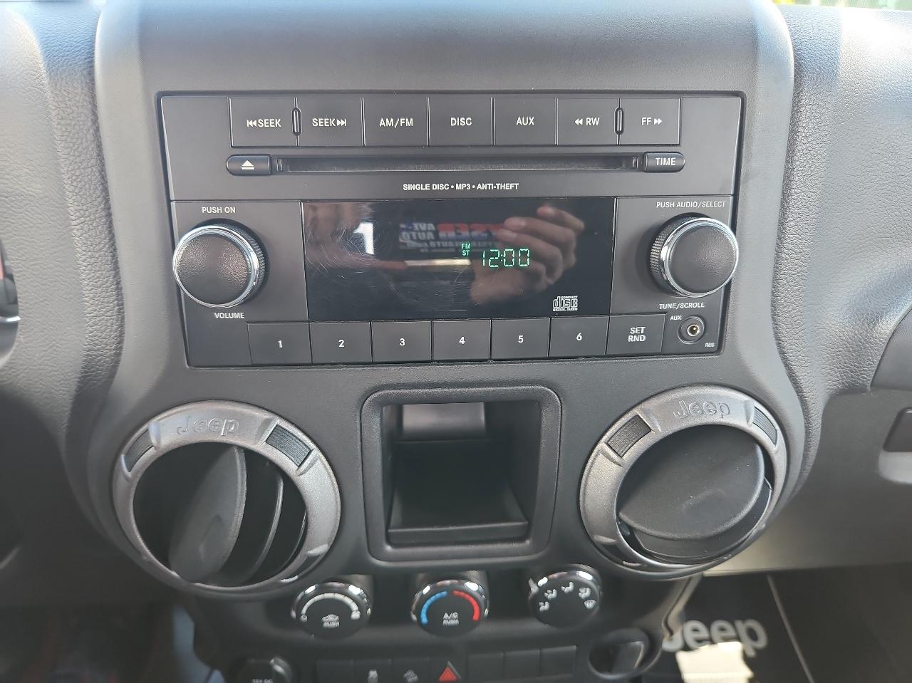 Jeep Wrangler 4WD 2dr Sport 2012