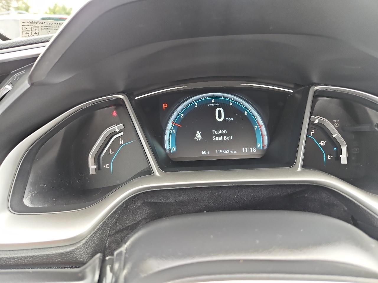 Honda Civic Sedan 4dr CVT EX 2016