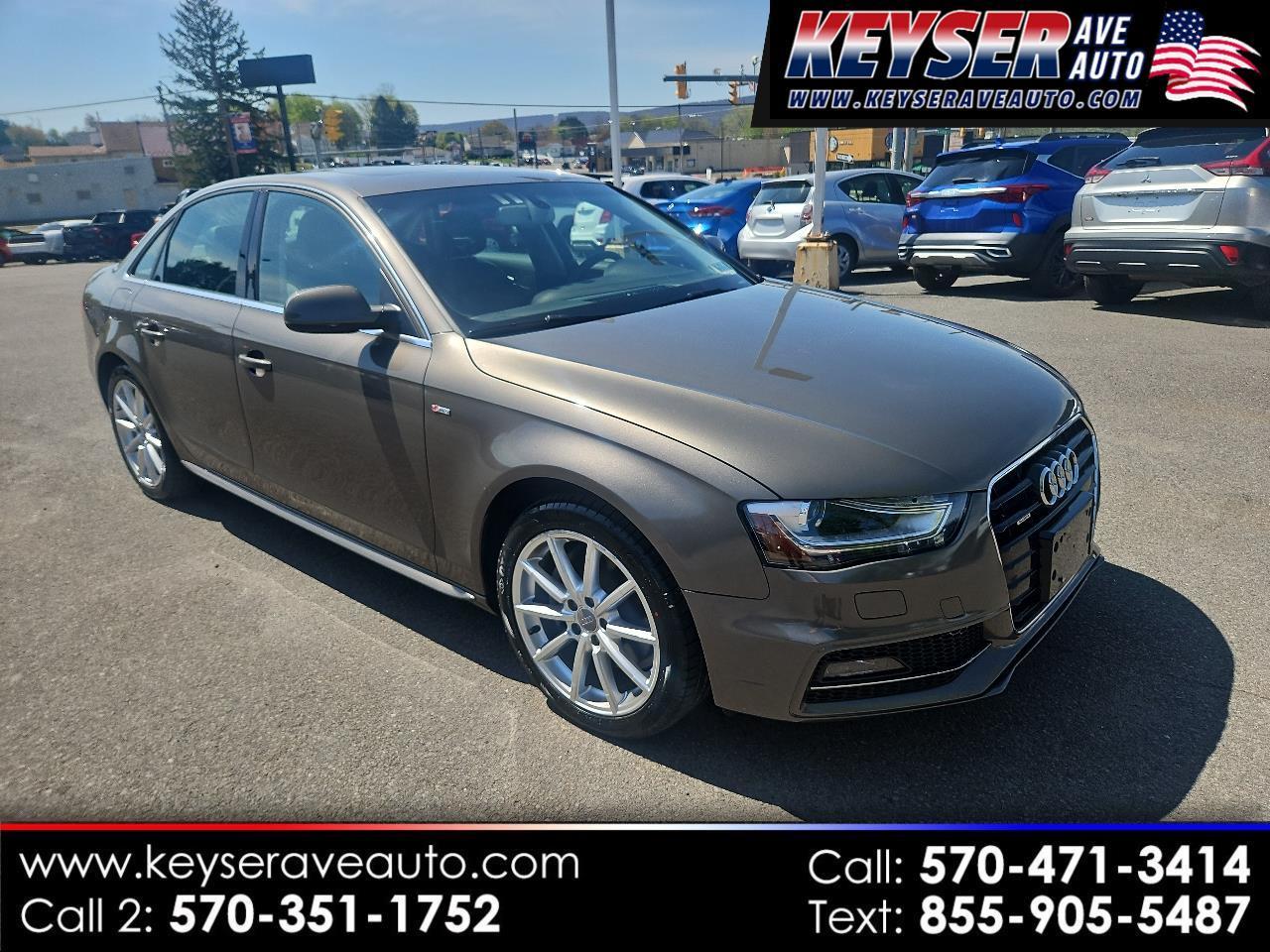 Audi A4 4dr Sdn Auto quattro 2.0T Premium Plus 2014
