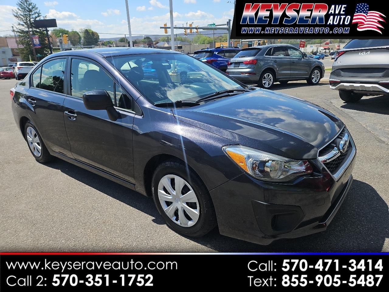 Subaru Impreza Sedan 4dr Auto 2.0i 2014