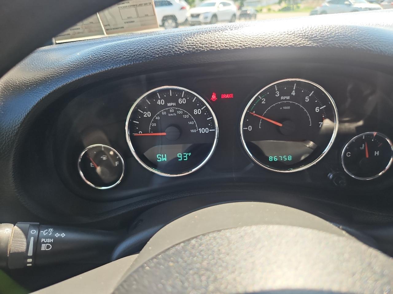 Jeep Wrangler Unlimited 4WD 4dr Sport 2012