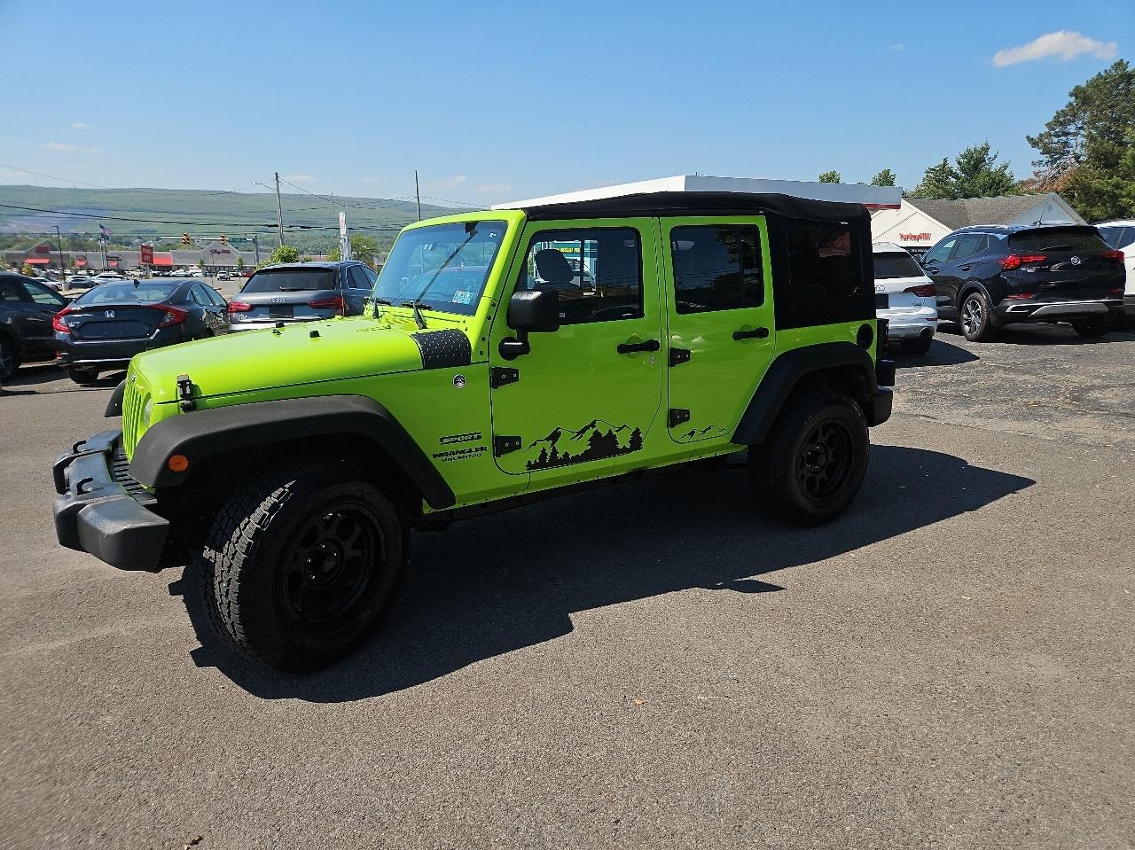 Jeep Wrangler Unlimited 4WD 4dr Sport 2012