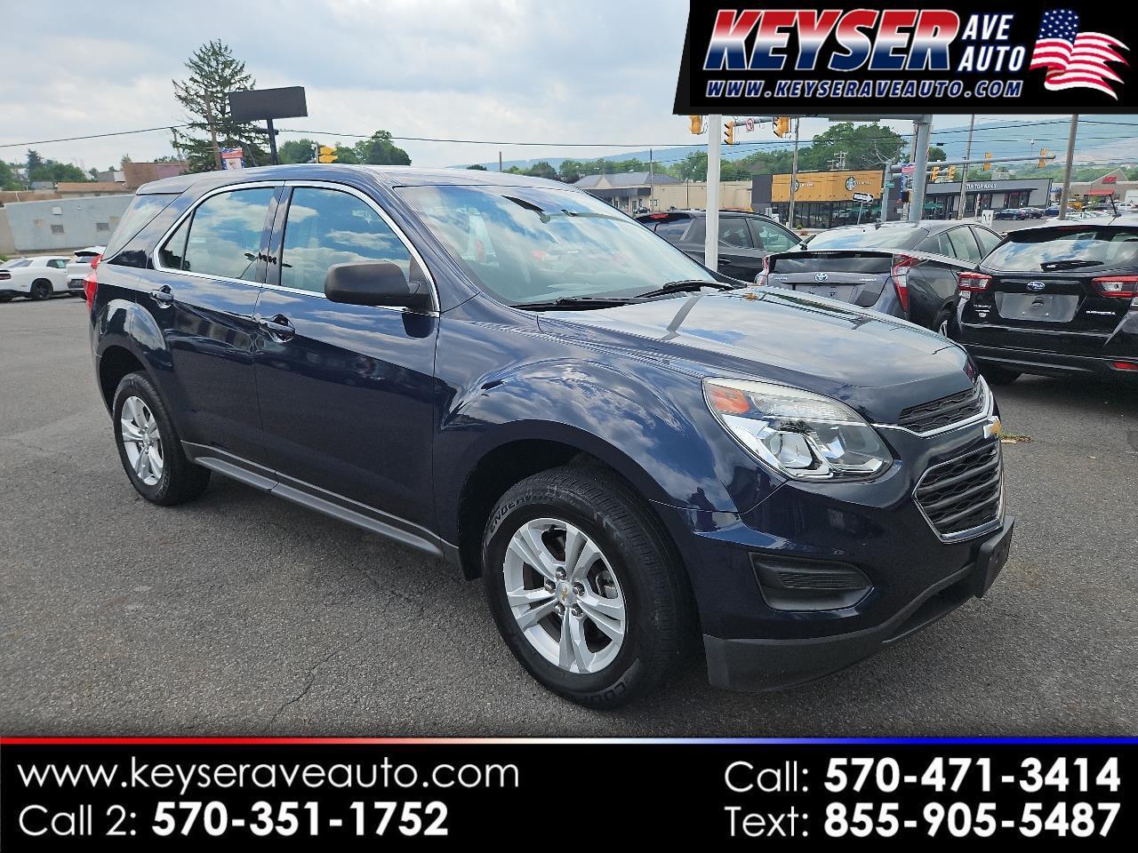 2016 Chevrolet Equinox AWD 4dr LS