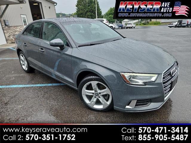 Gray 2017 Audi A3 Sedan All-Wheel Drive Automatic