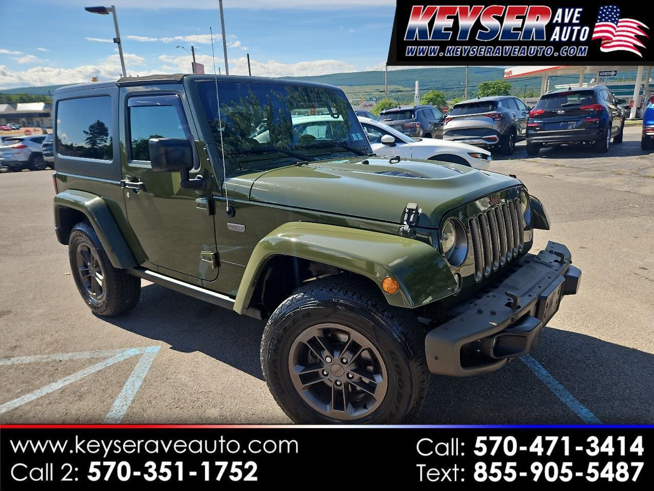 2016 Jeep Wrangler 4WD 2dr 75th Anniversary