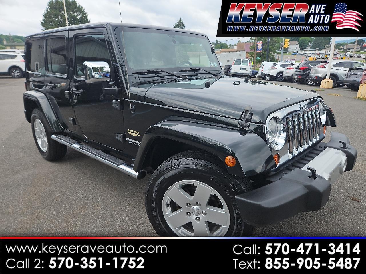 Jeep Wrangler Unlimited 4WD 4dr Sahara 2012