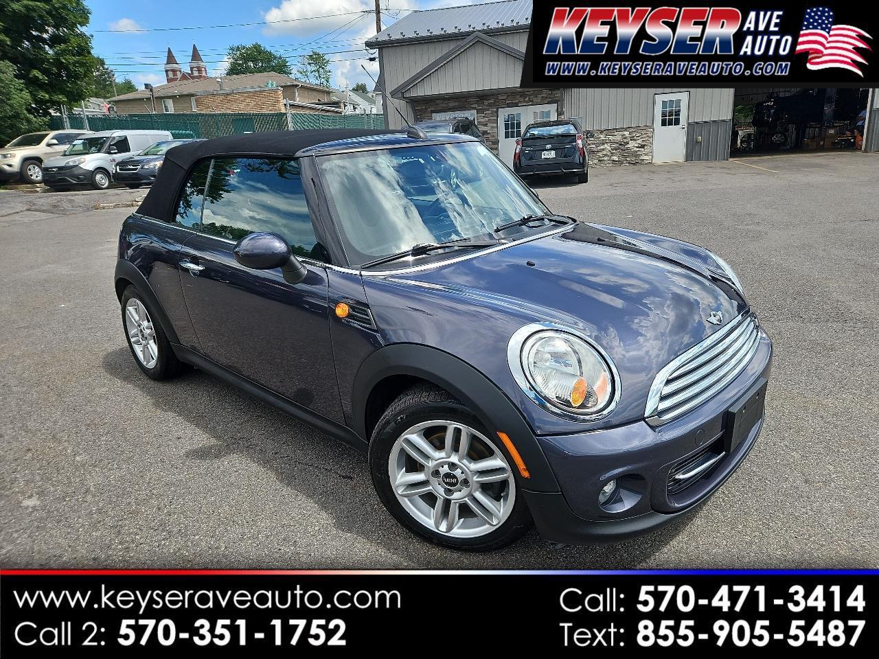 MINI Cooper Convertible 2dr 2012