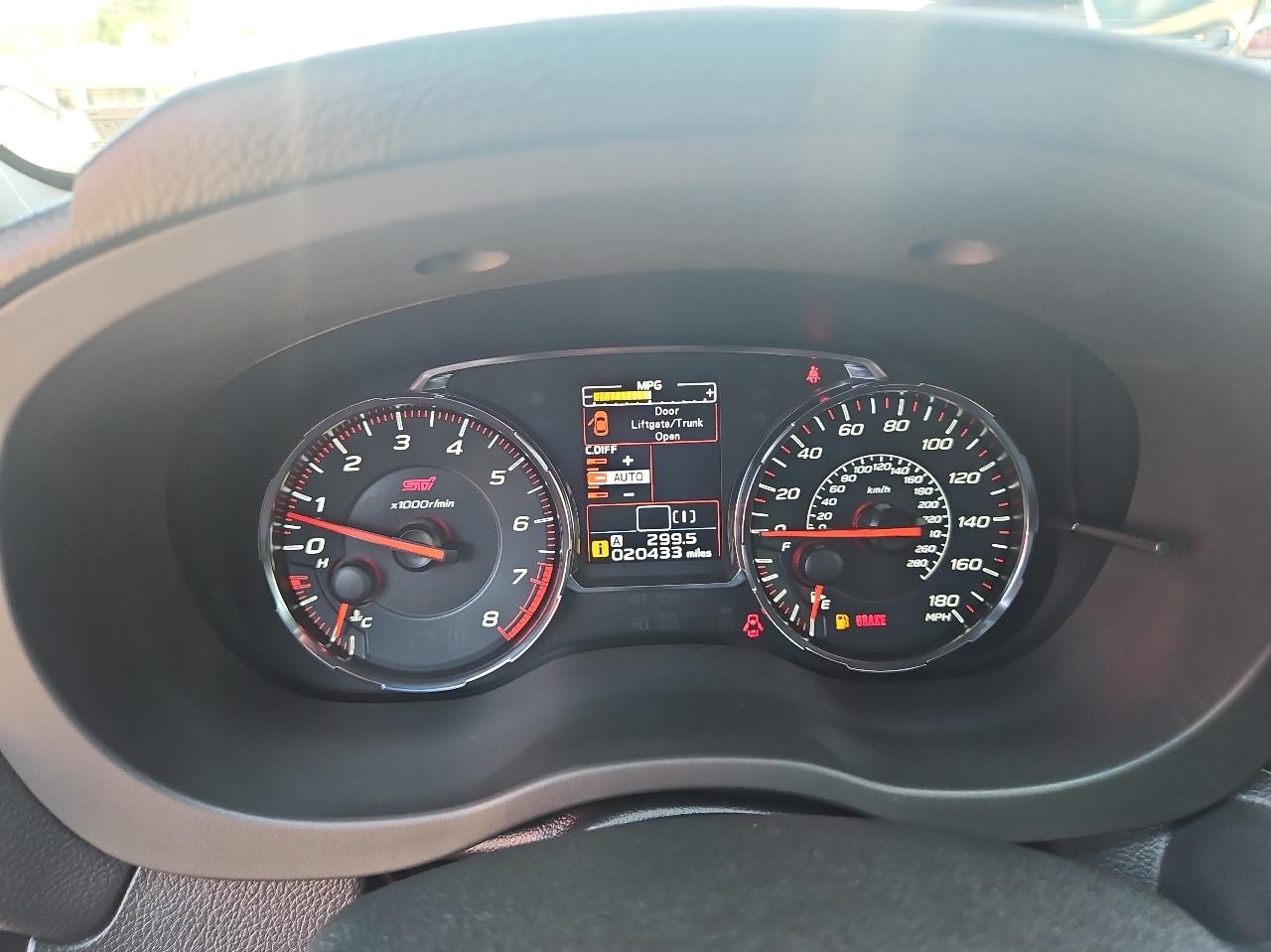 Subaru WRX STI Limited Manual w/Lip Spoiler 2021