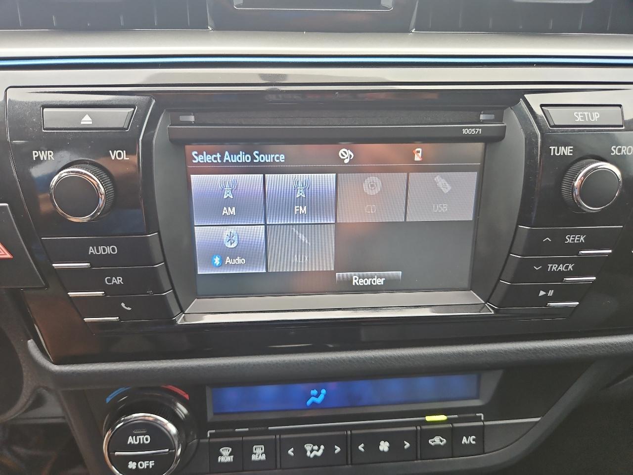 Toyota Corolla 4dr Sdn CVT S w/Special Edition Pkg (Natl) 2016