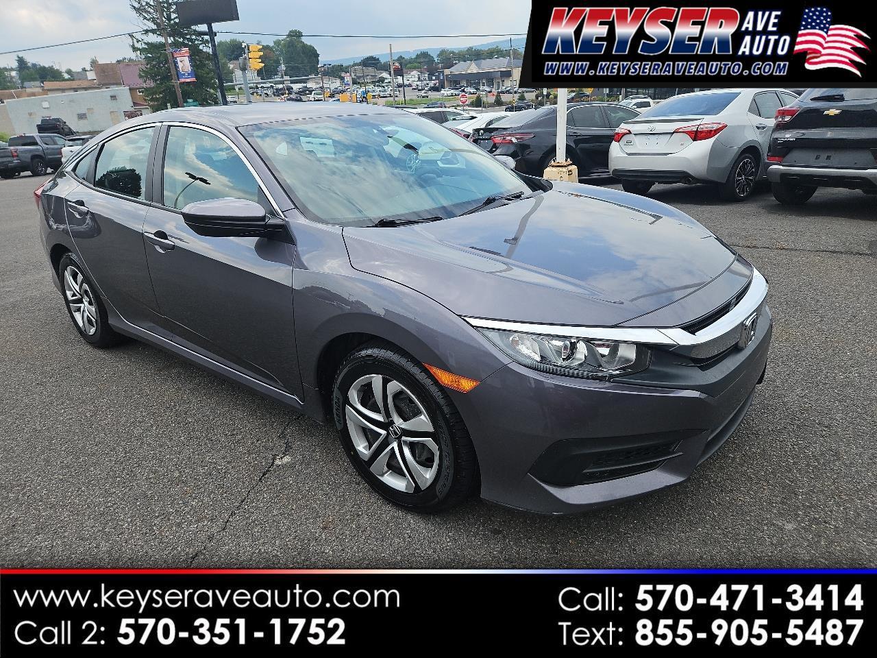 Honda Civic Sedan 4dr CVT LX 2016