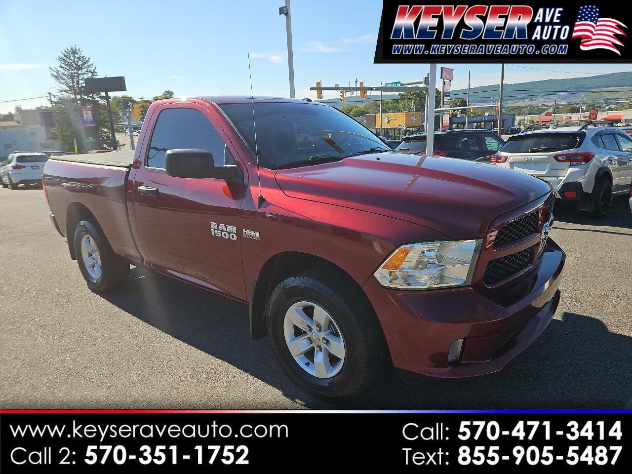 2018 RAM 1500 Express 4x4 Reg Cab 6'4" Box
