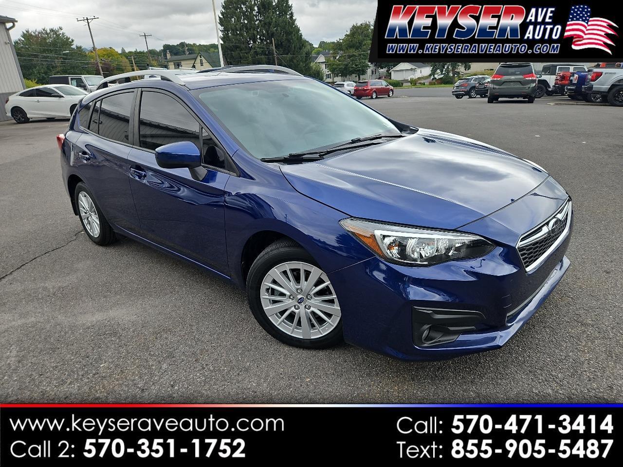 Subaru Impreza 2.0i Premium 5-door CVT 2018
