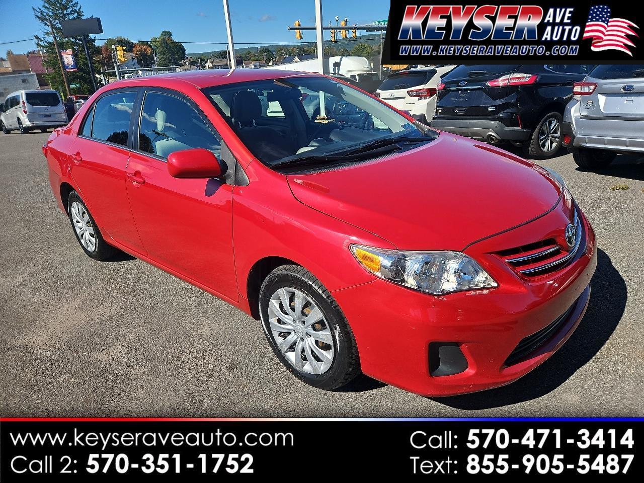 Toyota Corolla 4dr Sdn Auto LE Special Edition (Natl) 2013