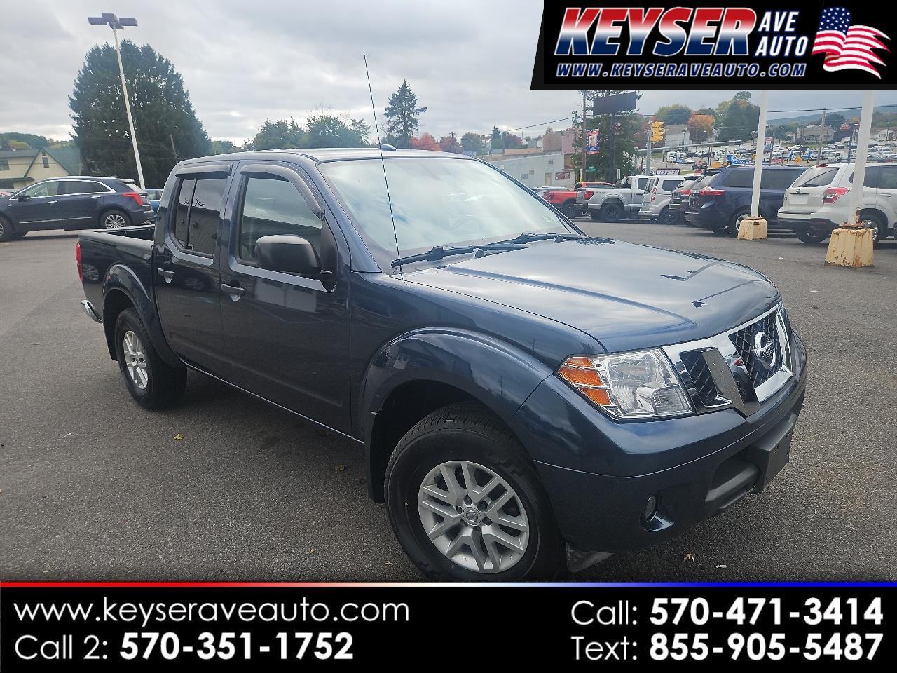 2017 Nissan Frontier 2017.5 Crew Cab 4x4 SV V6 Auto