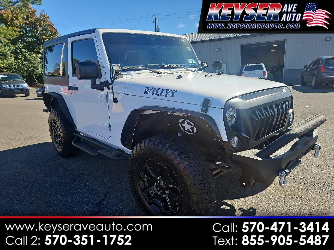 2017 Jeep Wrangler Willys Wheeler 4x4