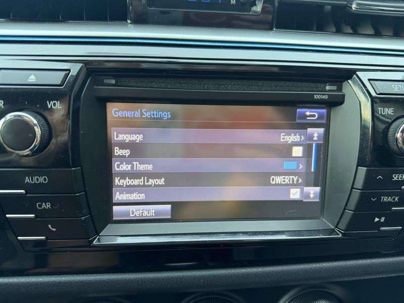 Toyota Corolla S Premium 4D Sedan 2014