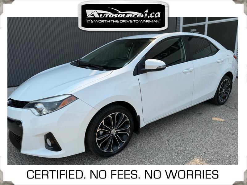 2014 Toyota Corolla S Premium 4D Sedan