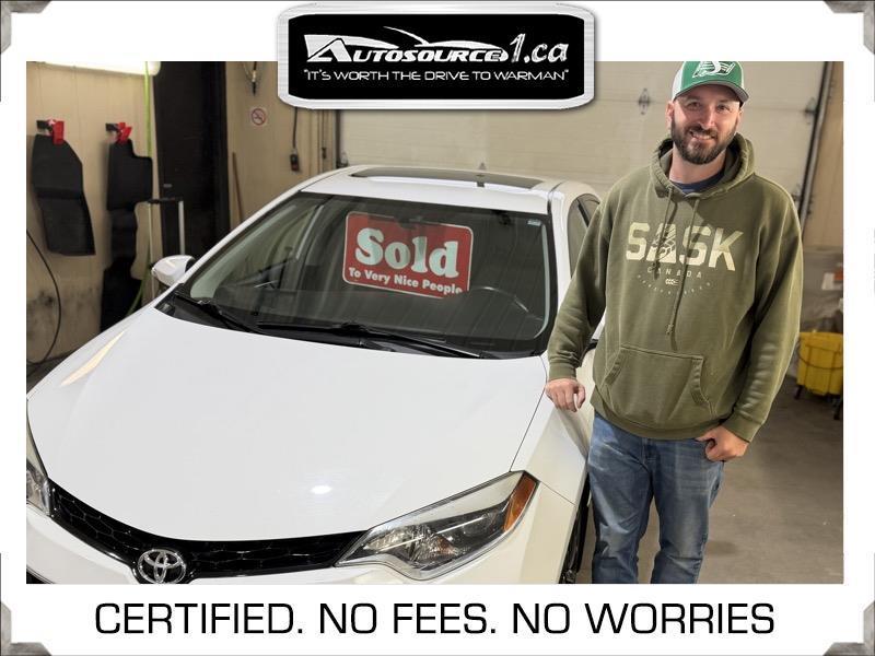2014 Toyota Corolla S Premium 4D Sedan
