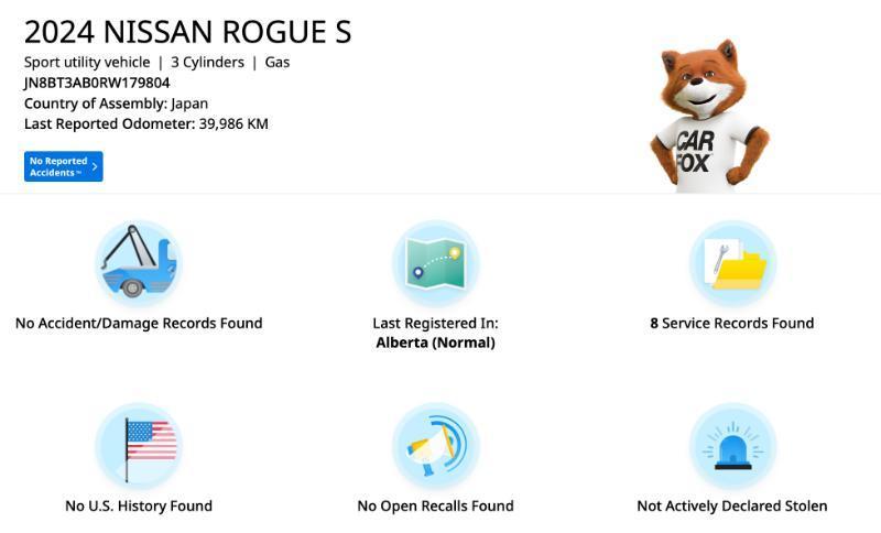 Nissan Rogue S AWD 2024