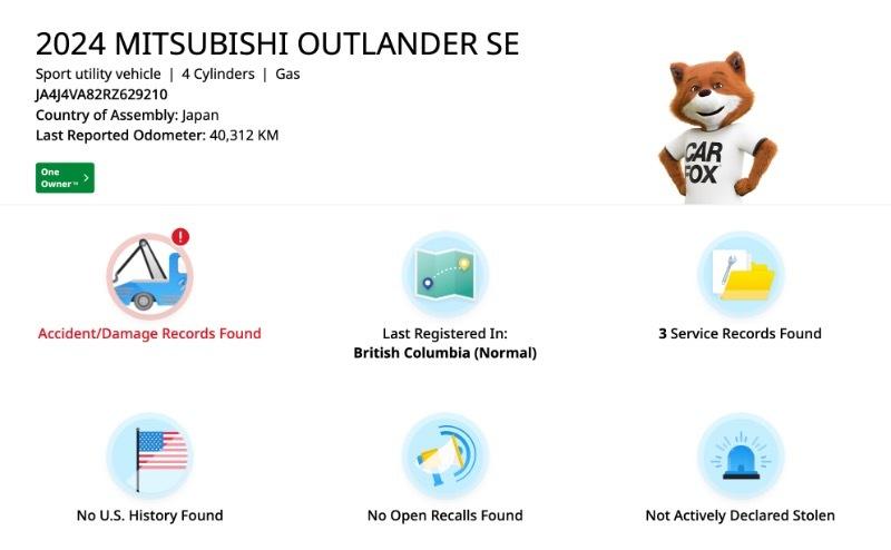 Mitsubishi Outlander SEL S-AWC 2024