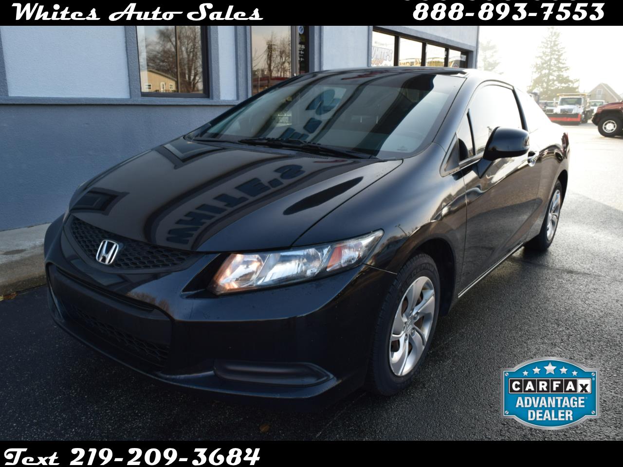Used 2013 Honda Civic LX Coupe 5Speed AT for Sale in Rensselaer IN