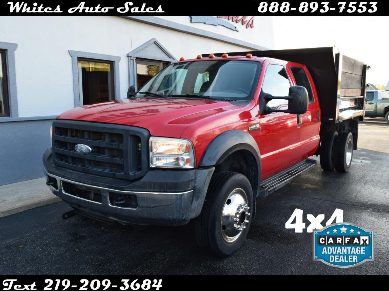 Used 2006 Ford F550 Crew Cab 4WD DRW for Sale in Rensselaer IN 47978