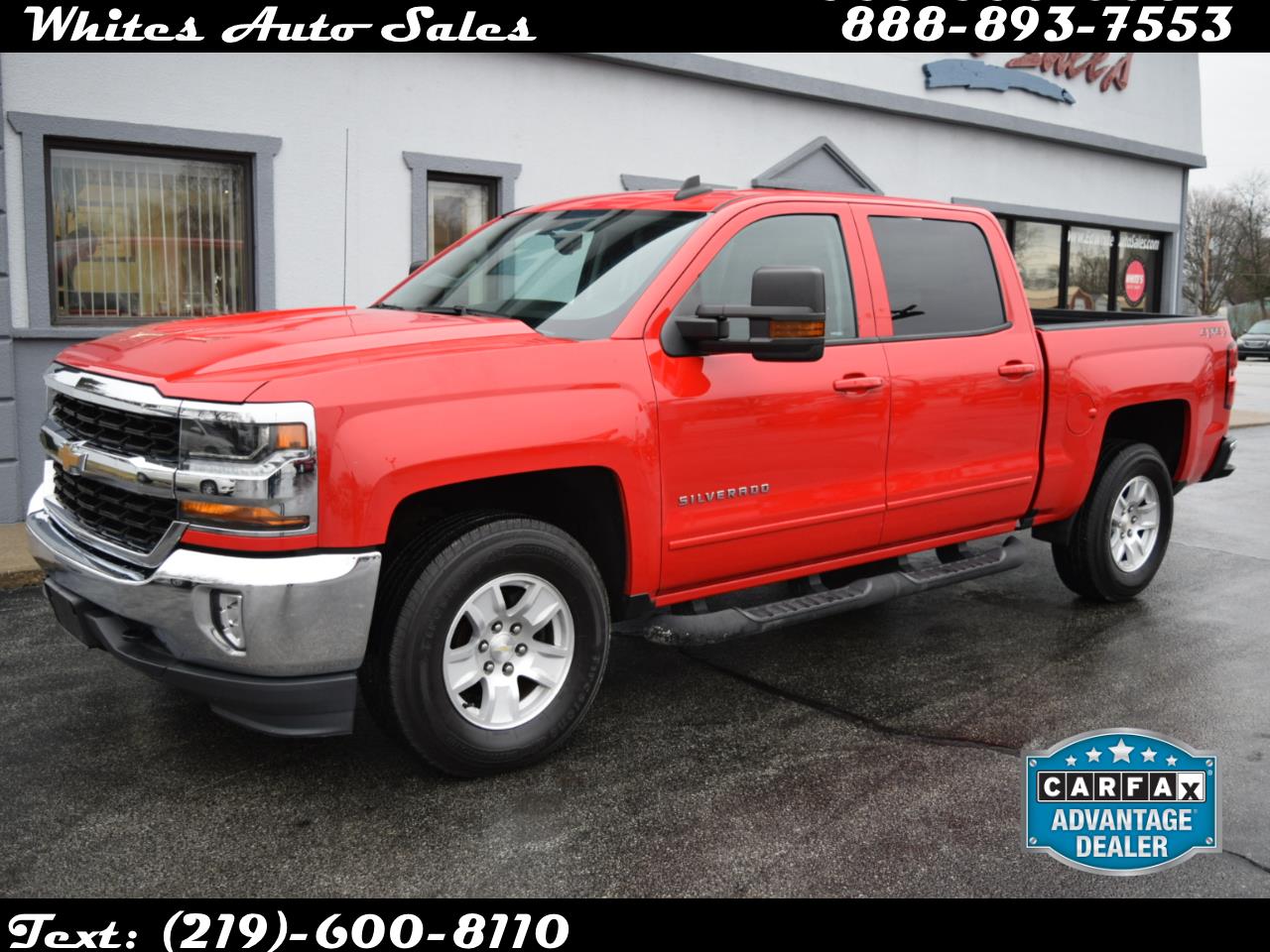Used 2018 Chevrolet Silverado 1500 4WD Crew Cab 143.5" LT w/1LT for