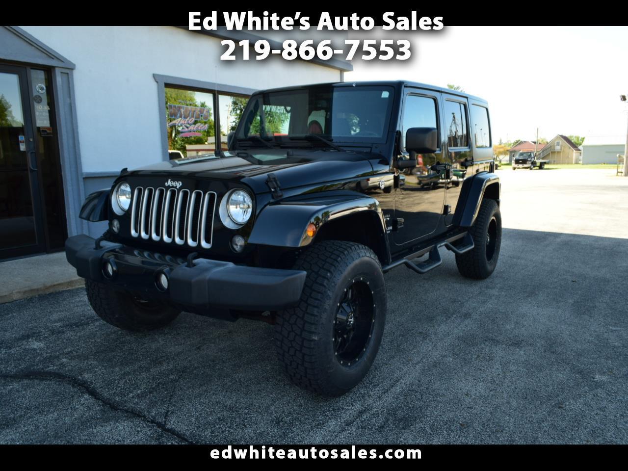 2016 Jeep Wrangler Unlimited Sahara 4WD