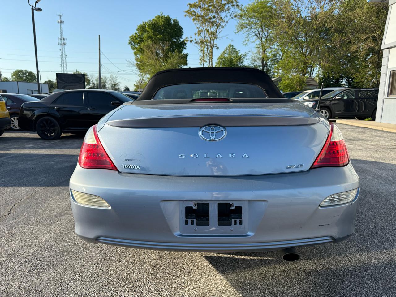 Toyota Camry Solara SLE Convertible 2007