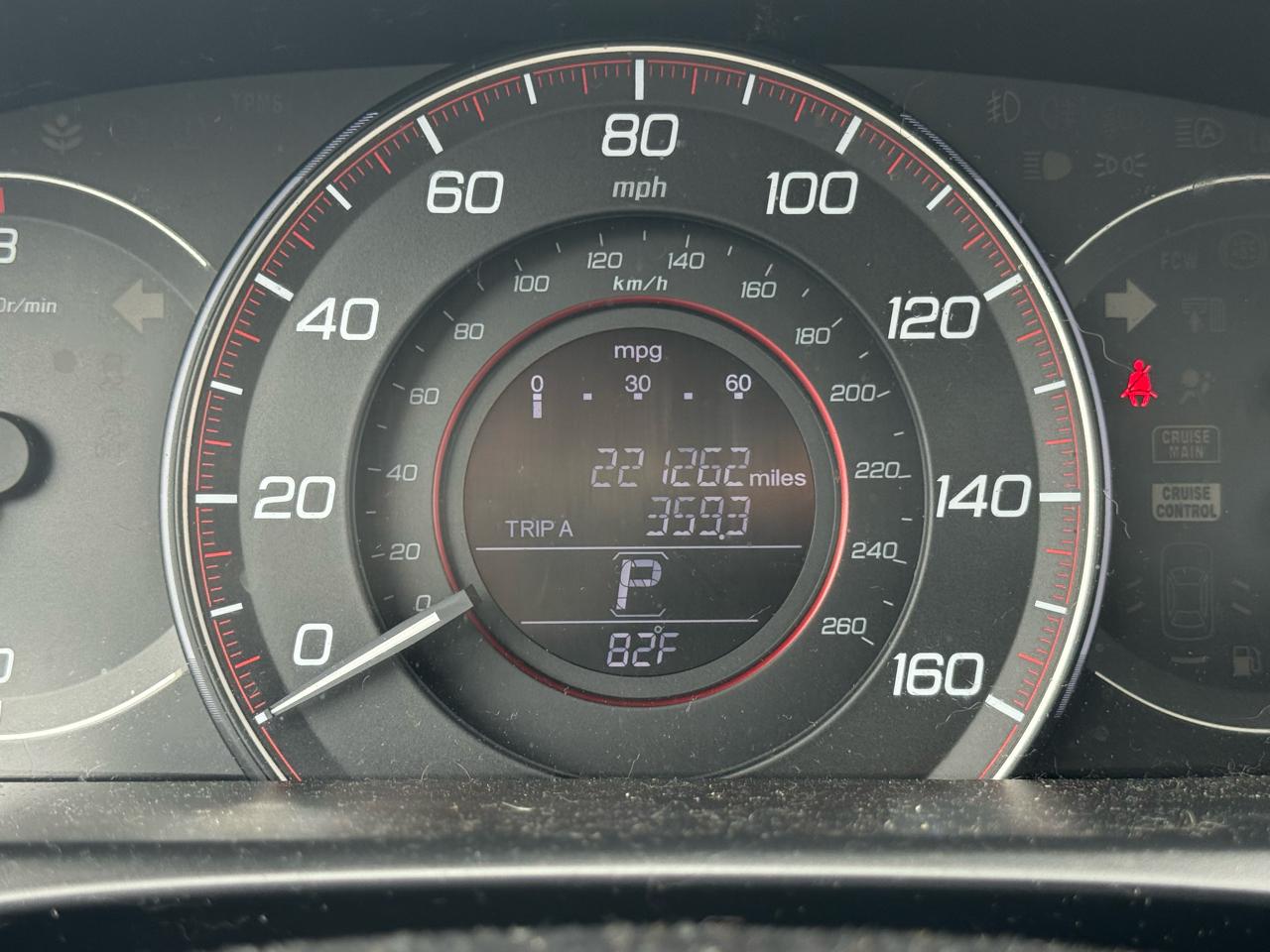 Honda Accord Sport Sedan CVT 2015