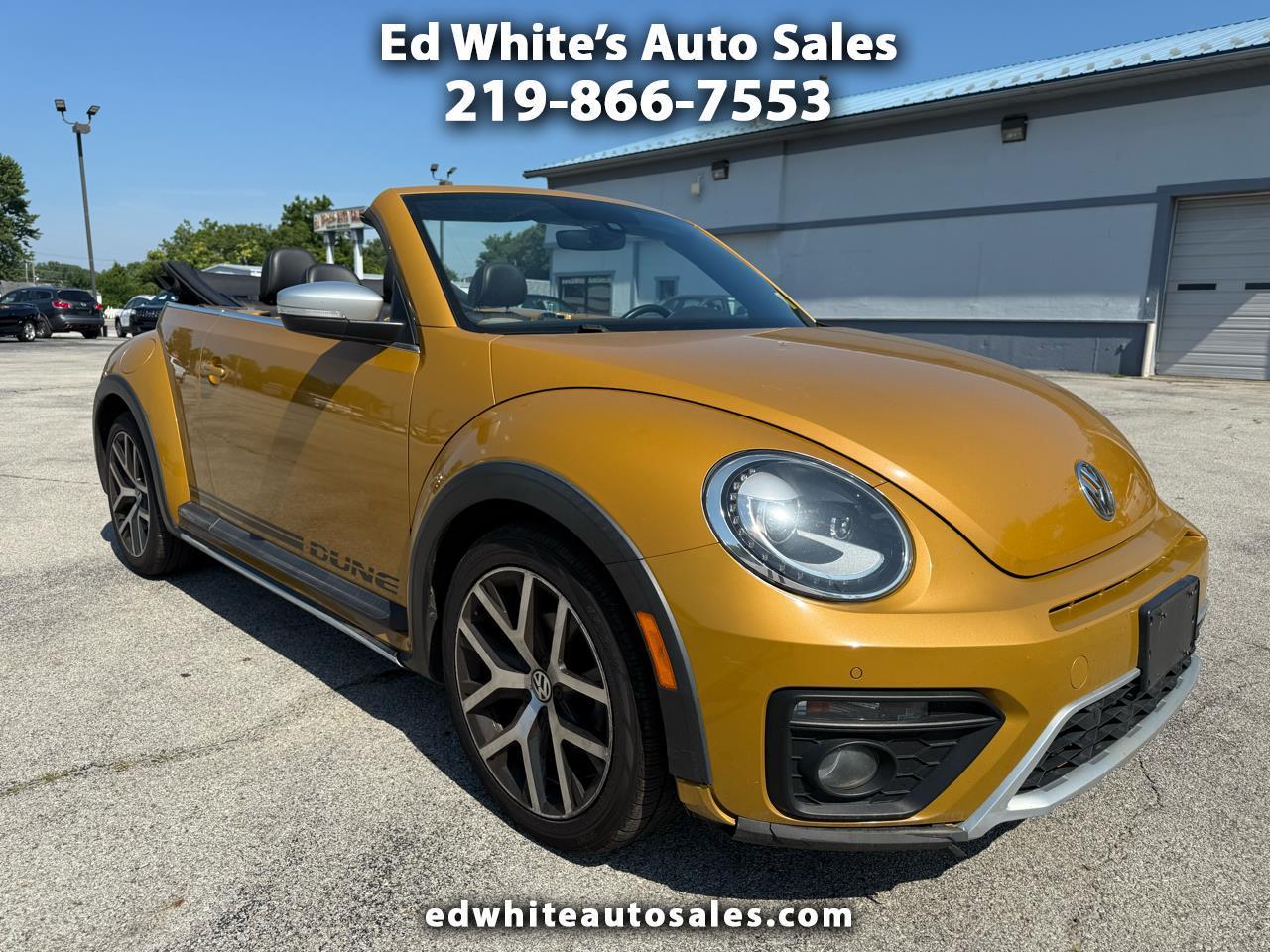 2017 Volkswagen Beetle 1.8T Dune Convertible