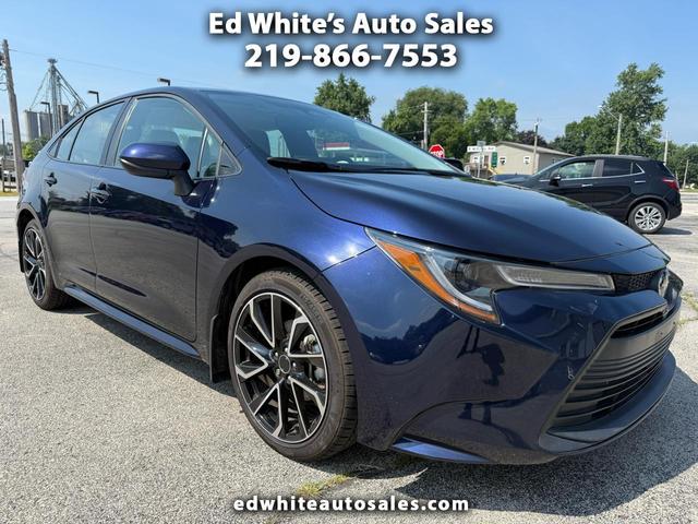 Dark Blue 2025 Toyota Corolla Sedan Front-Wheel Drive