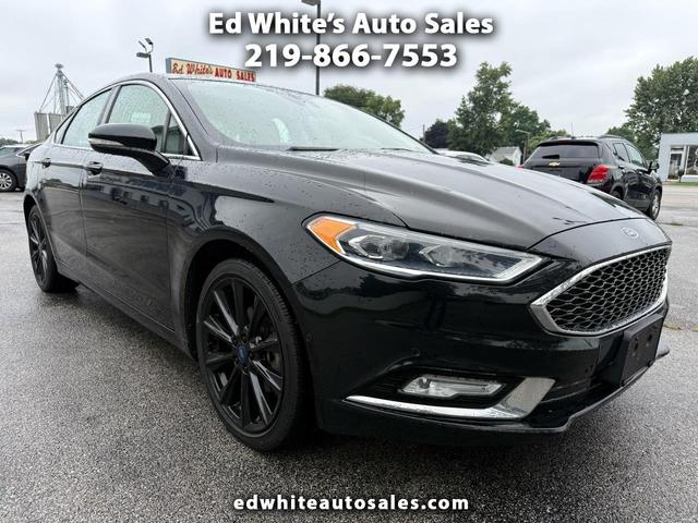 Black 2017 Ford Fusion Sedan All-Wheel Drive