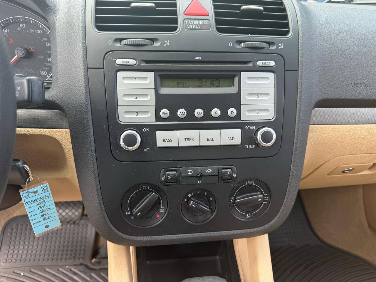 Volkswagen Jetta S 2009