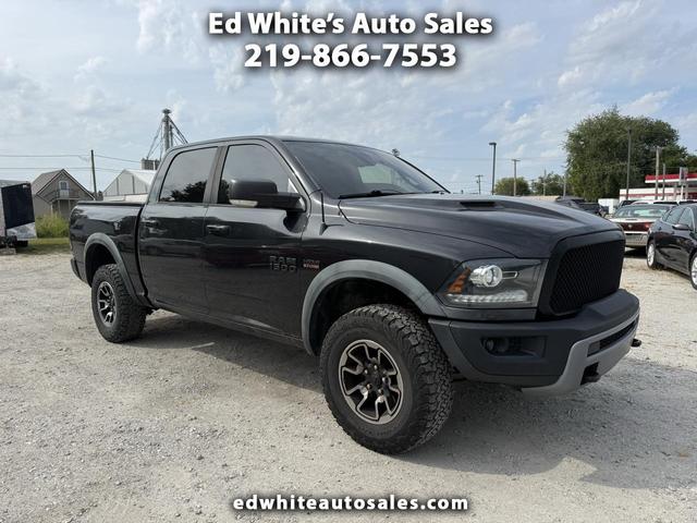 Black 2015 RAM 1500 Pickup Truck Four-Wheel Drive