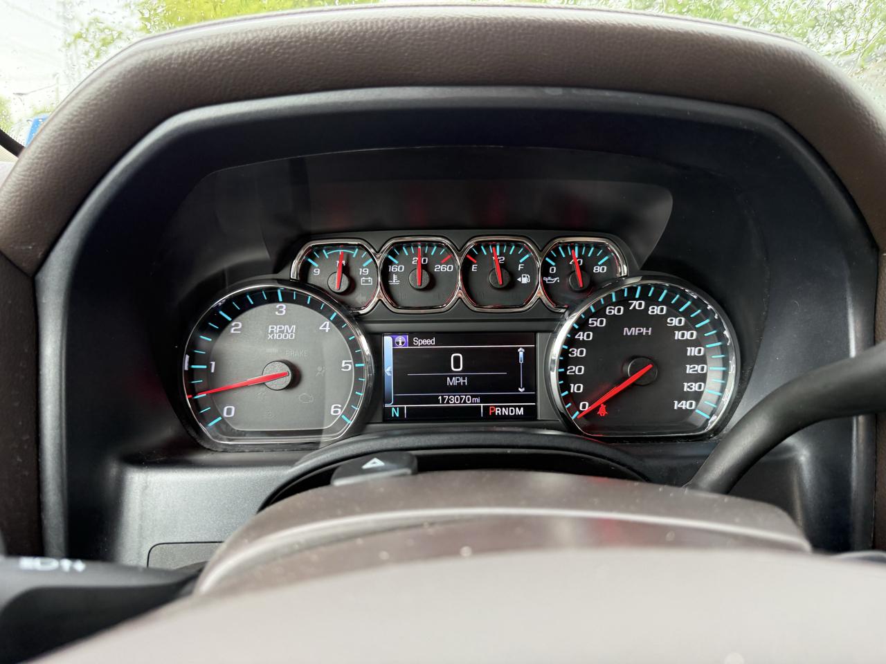 Chevrolet Silverado 1500 LTZ Crew Cab 4WD 2016