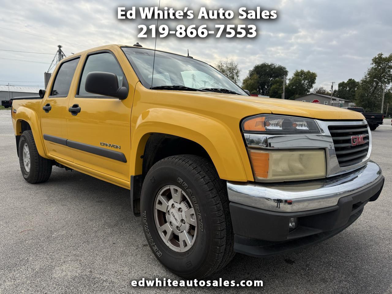 2004 GMC Canyon SLE Z85 Crew Cab 4WD w/1SB