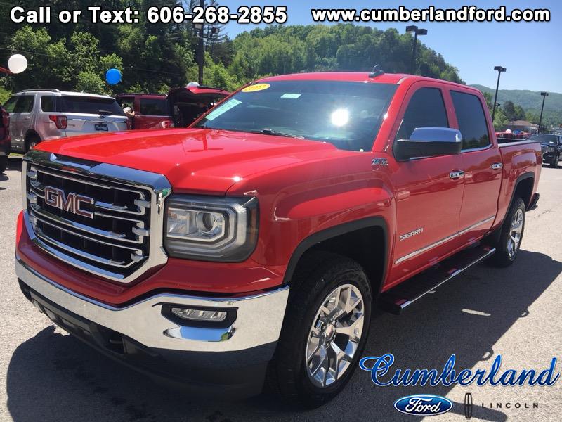 Used 2017 GMC Sierra 1500 4x4 Crew Cab SLT for Sale in Middlesboro KY